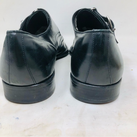 Mezlan De Angelis Monk Strap Oxford Loafers - Picture 6 of 12